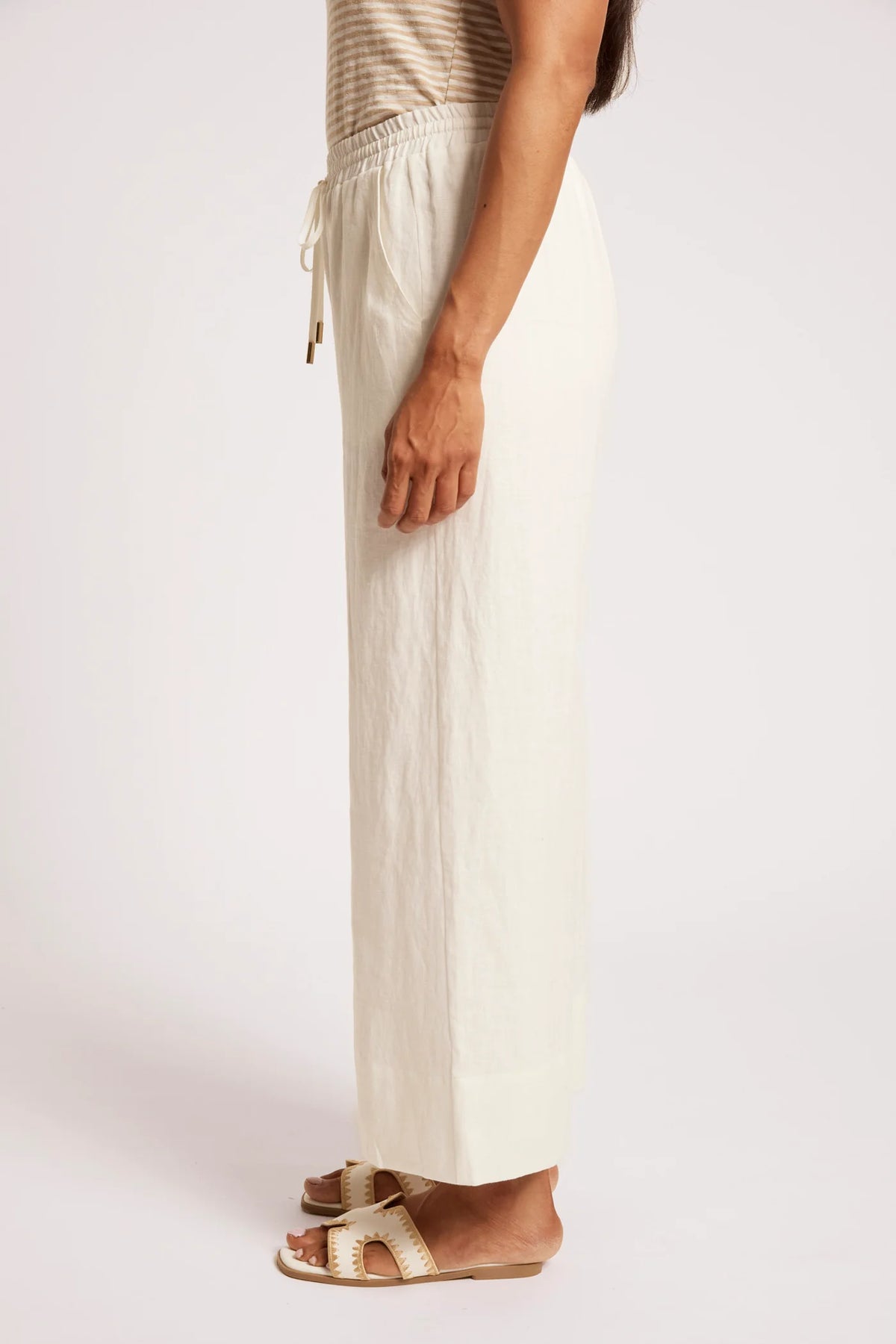 EB+IVE - Cove Relaxed Pant - White