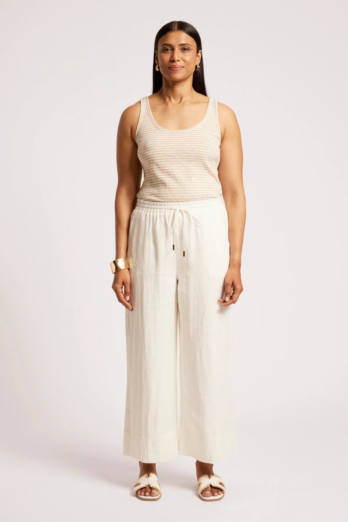 EB+IVE - Cove Relaxed Pant - White