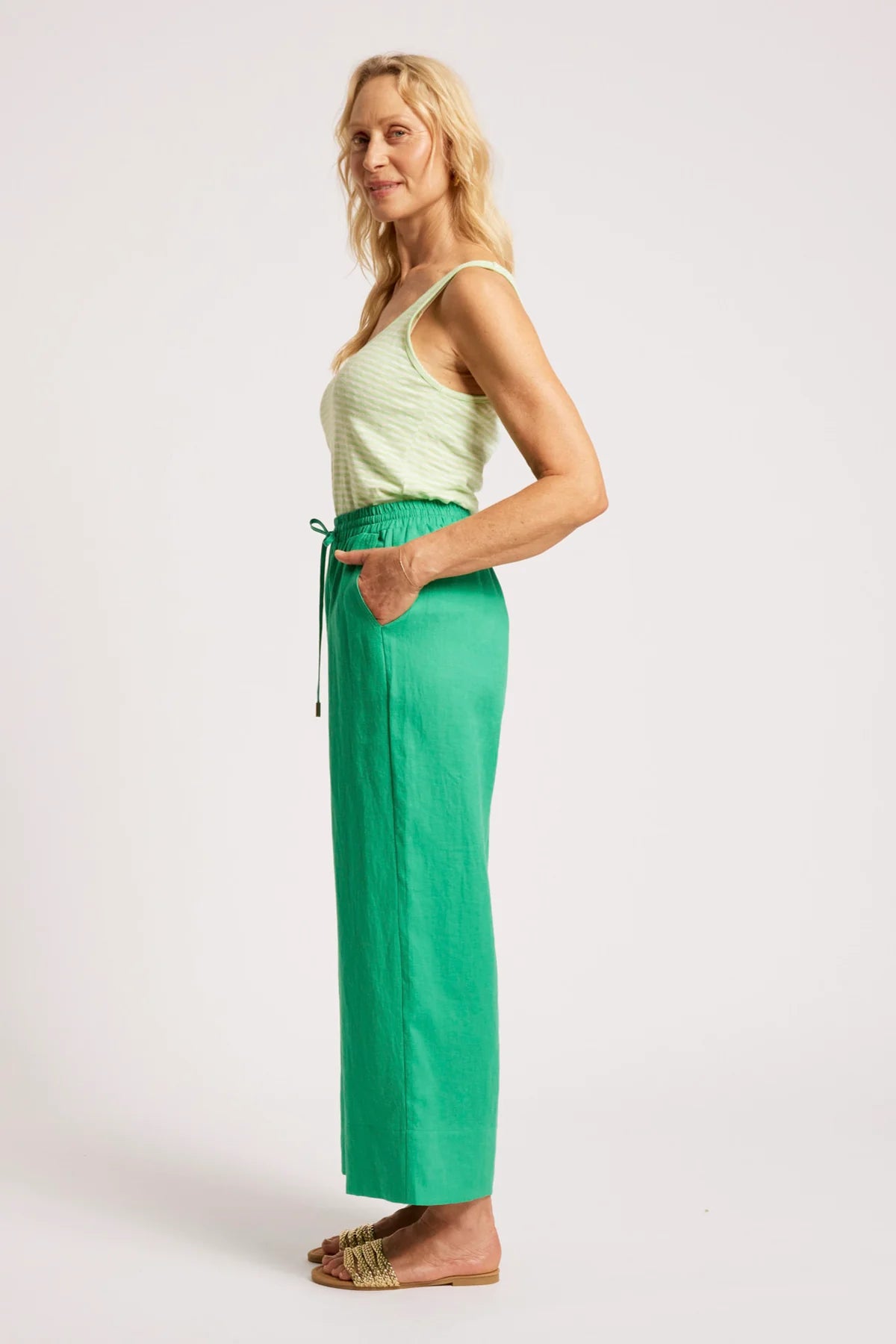 EB+IVE - Cove Relaxed Pant - Jade