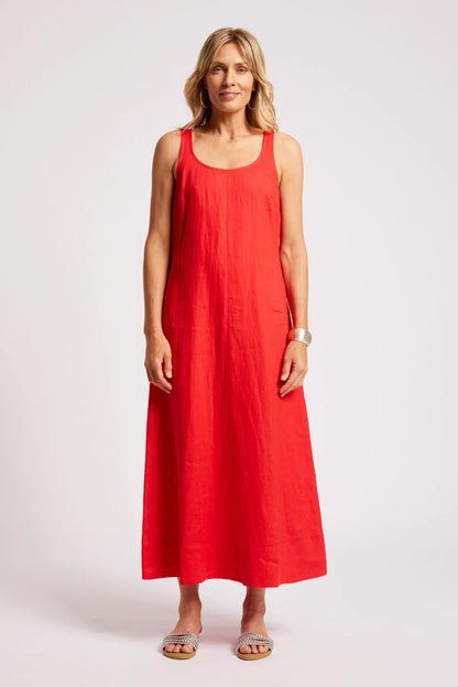 EB+IVE - Cove Tank Maxi Dress - Aperol