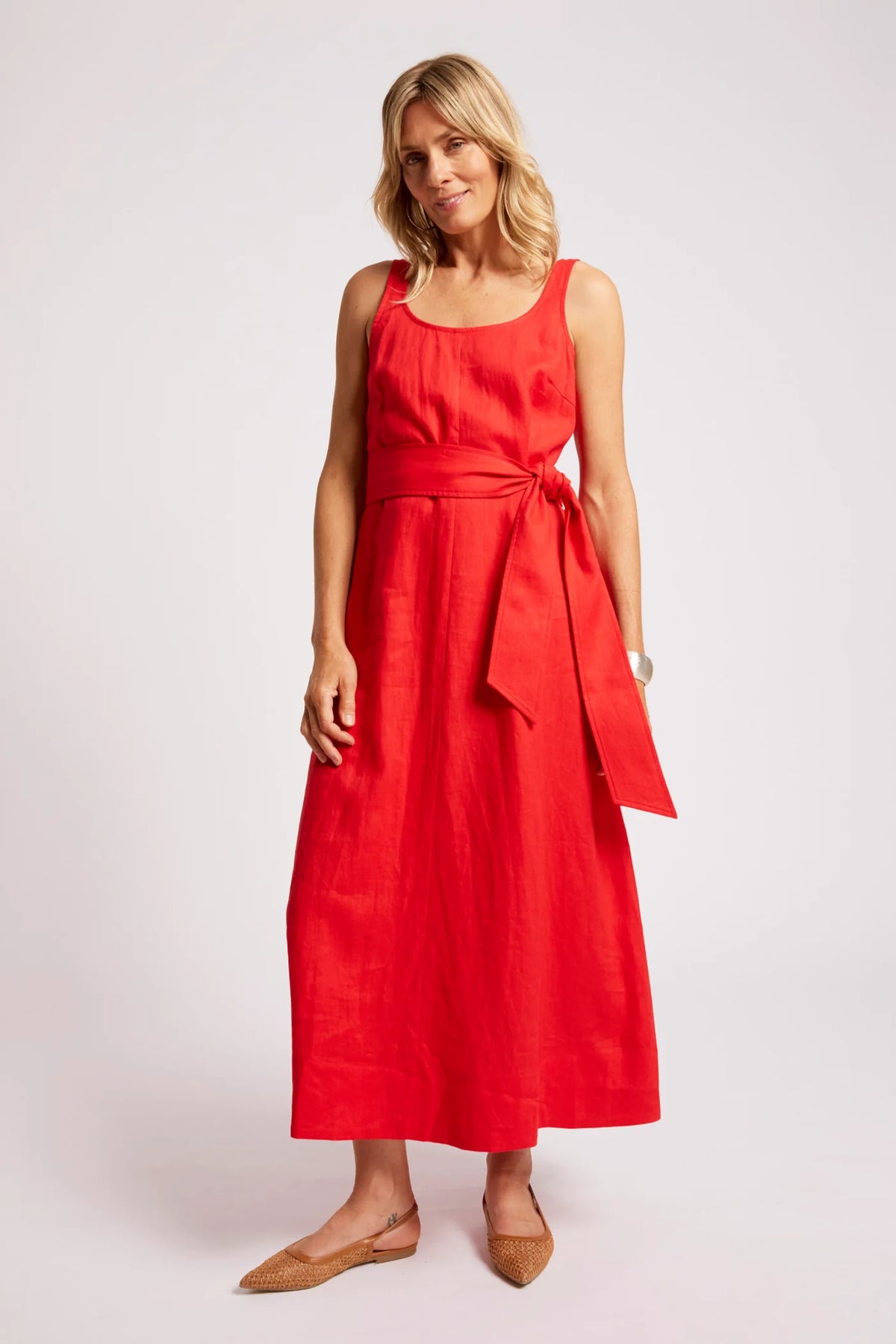 EB+IVE - Cove Tank Maxi Dress - Aperol
