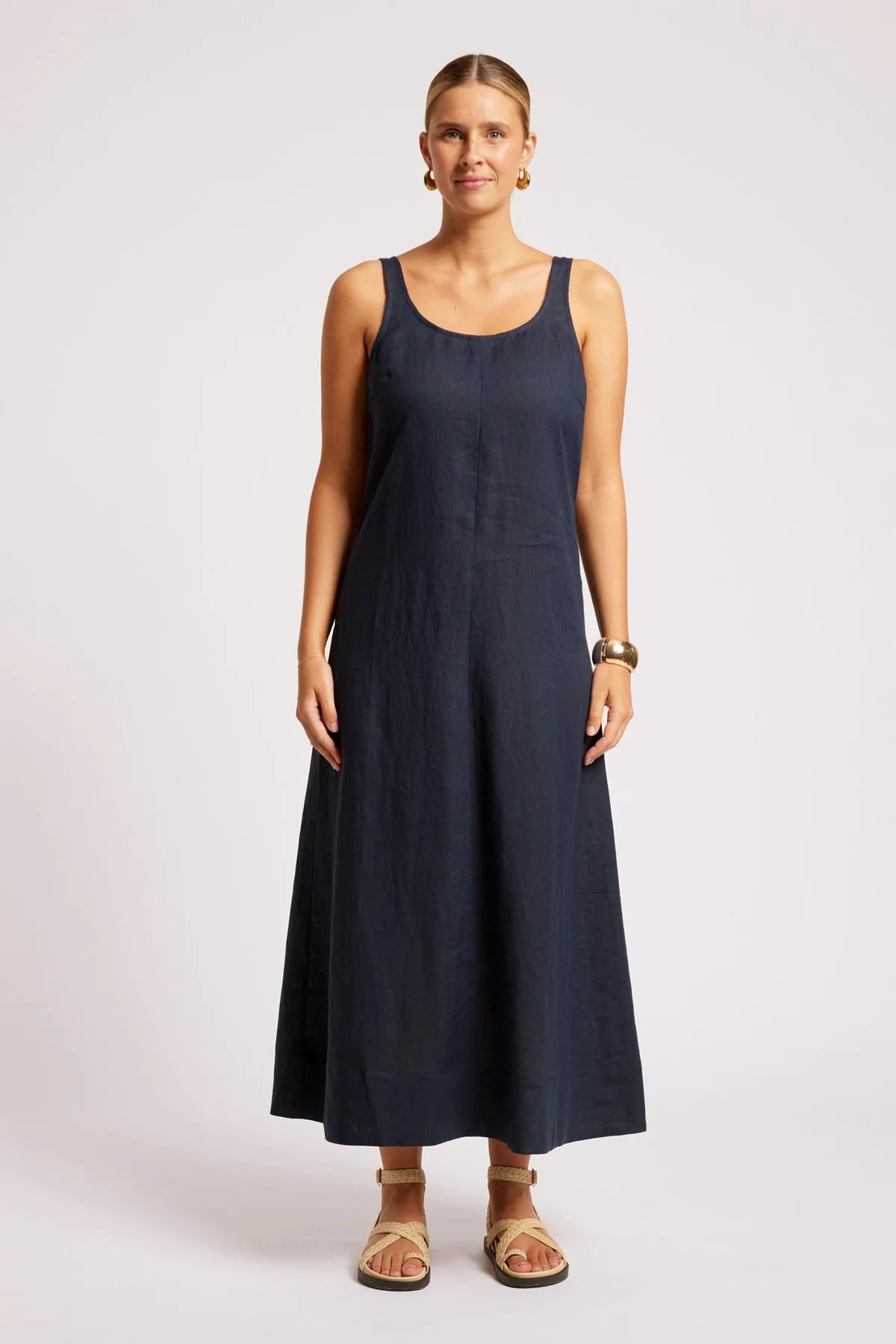 EB+IVE - Cove Tank Maxi Dress - Indigo