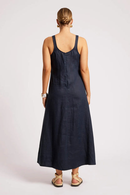EB+IVE - Cove Tank Maxi Dress - Indigo