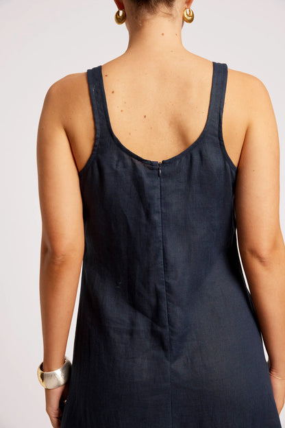 EB+IVE - Cove Tank Maxi Dress - Indigo