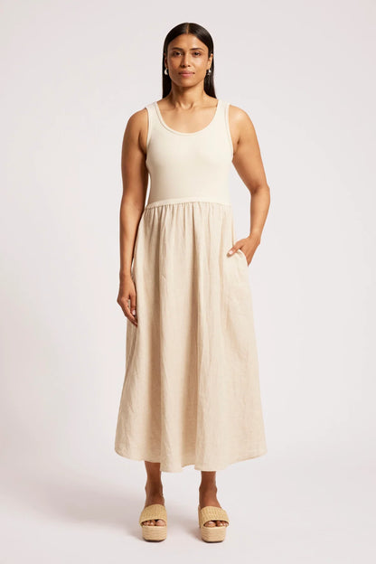 EB+IVE - Maris Tank Maxi Dress - Tusk