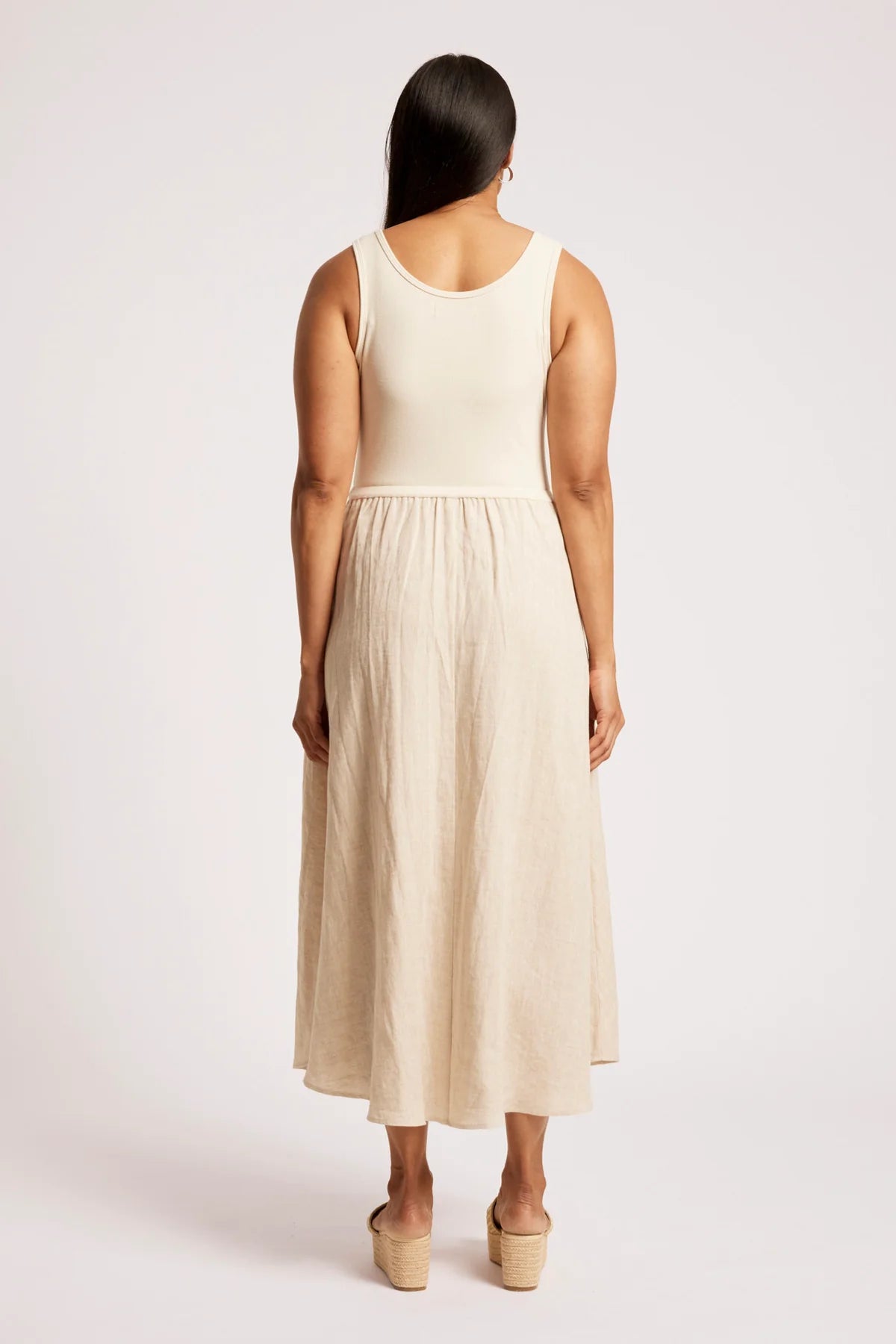 EB+IVE - Maris Tank Maxi Dress - Tusk