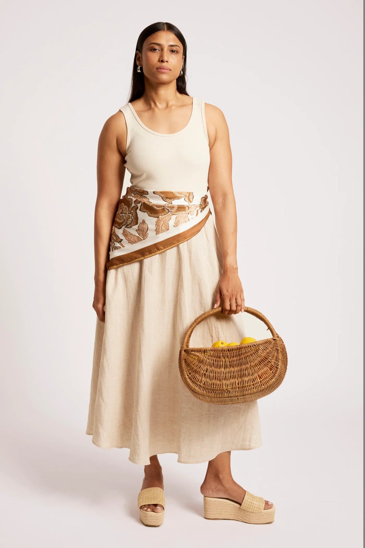 EB+IVE - Maris Tank Maxi Dress - Tusk