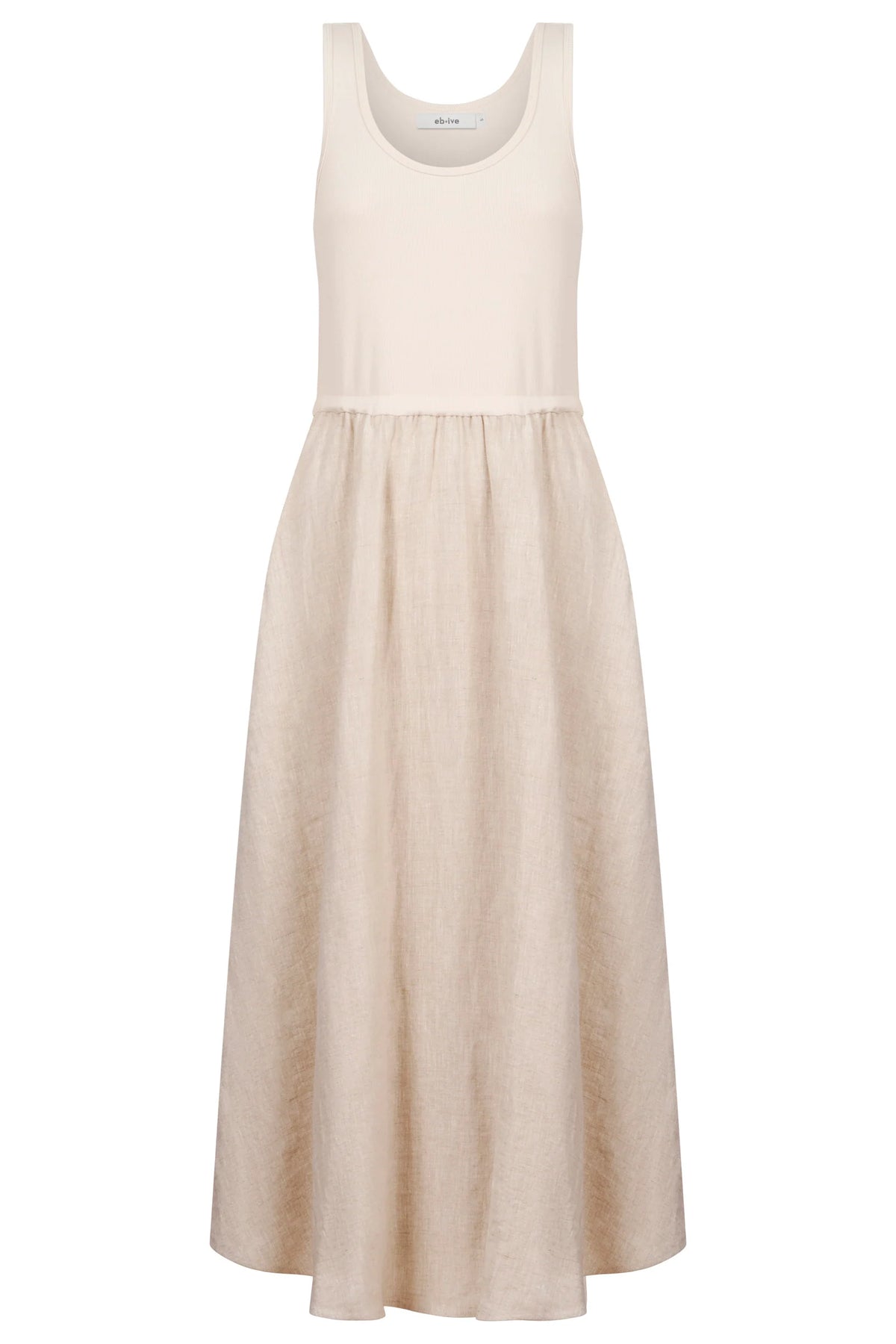EB+IVE - Maris Tank Maxi Dress - Tusk