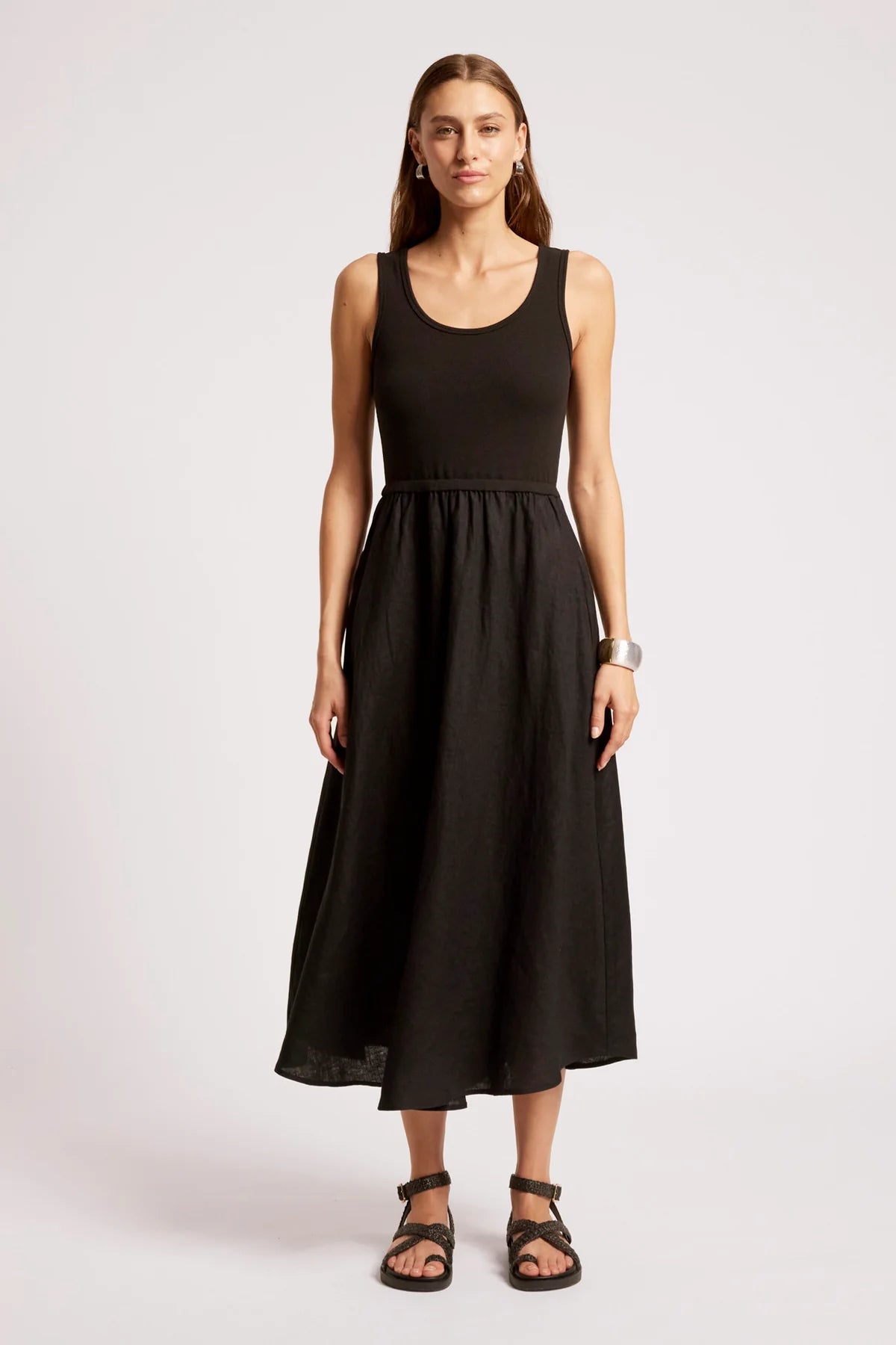 EB+IVE - Maris Tank Maxi Dress - Black