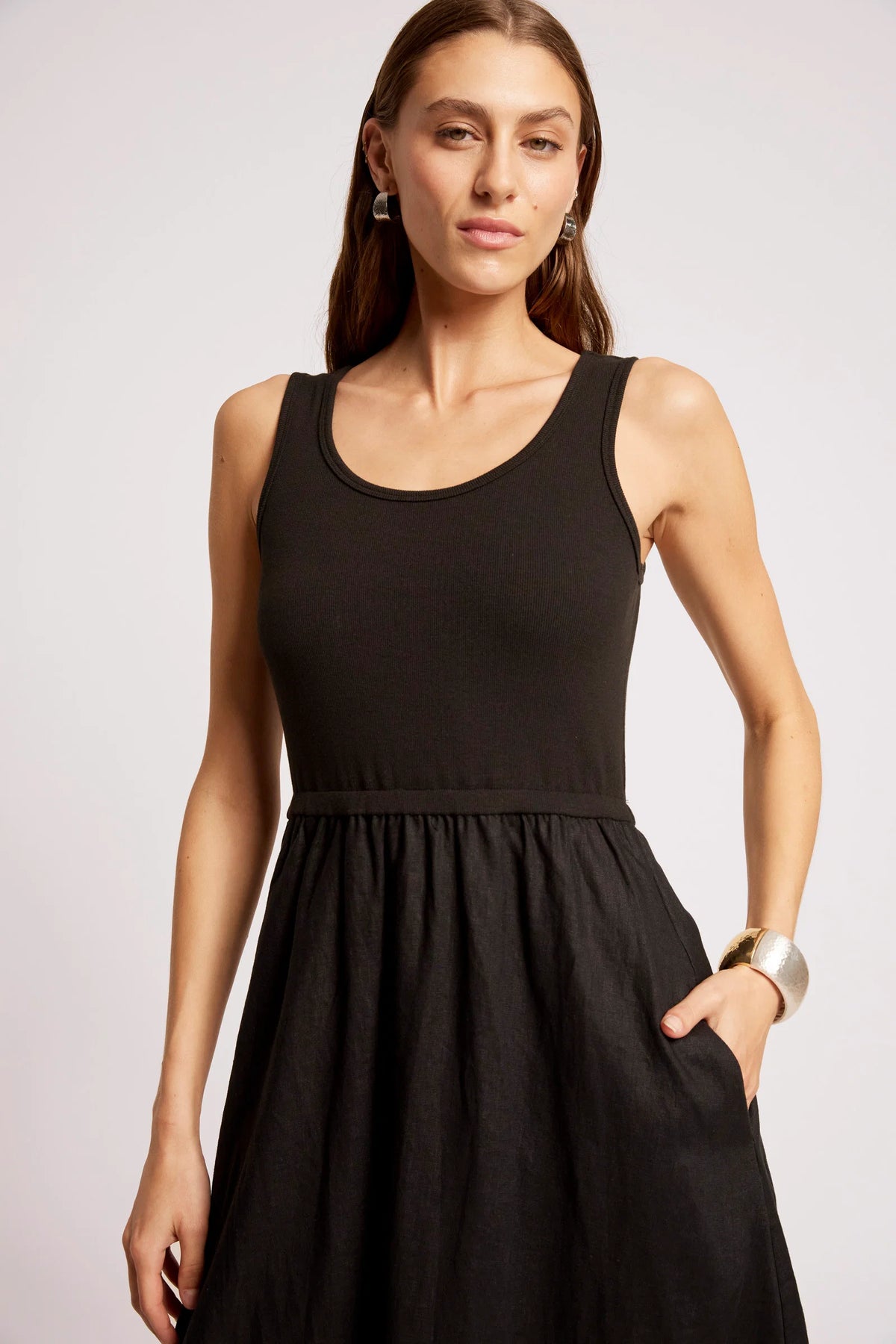 EB+IVE - Maris Tank Maxi Dress - Black