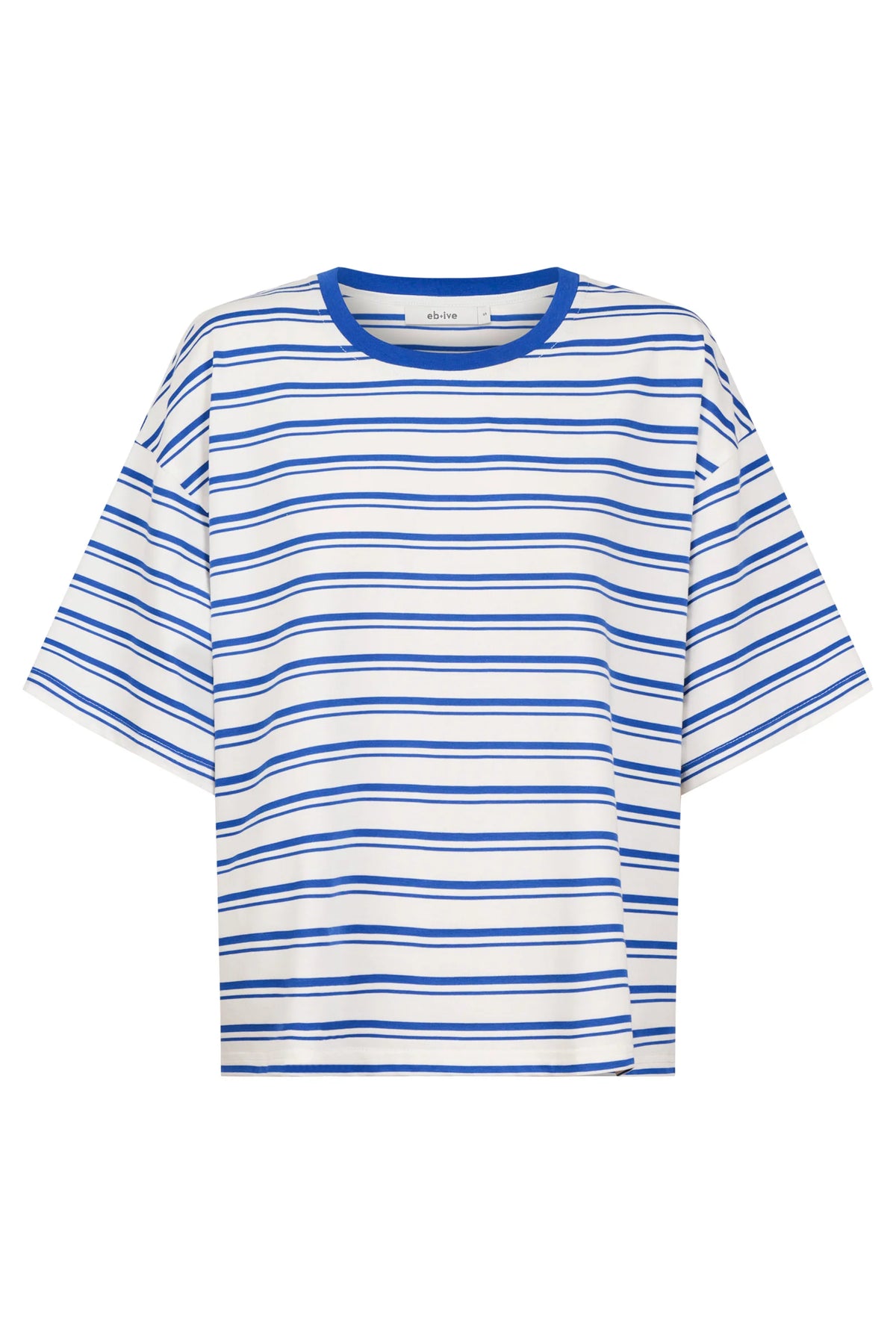 EB+IVE - Paloma Striped Tshirt - Azure/White