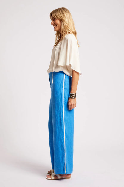 EB+IVE - Maris Splice Pant - Marine/White