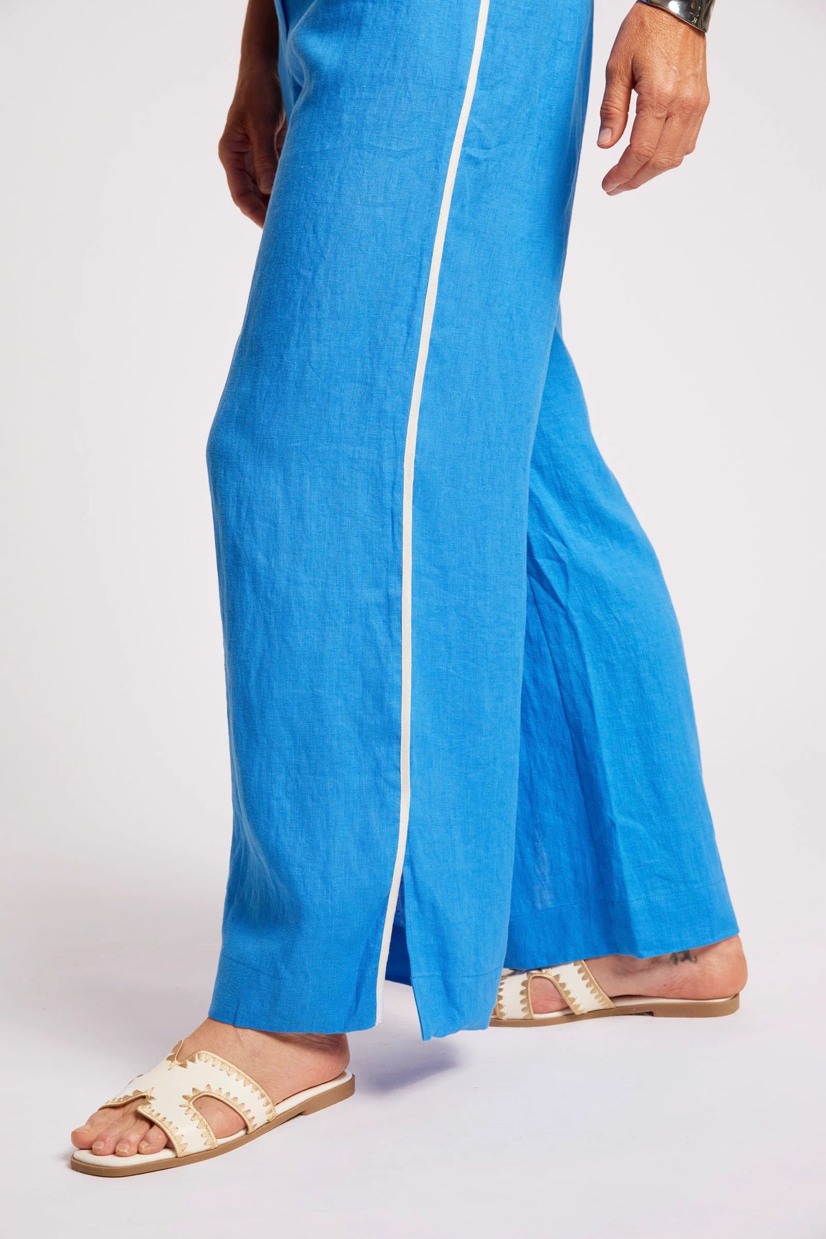EB+IVE - Maris Splice Pant - Marine/White