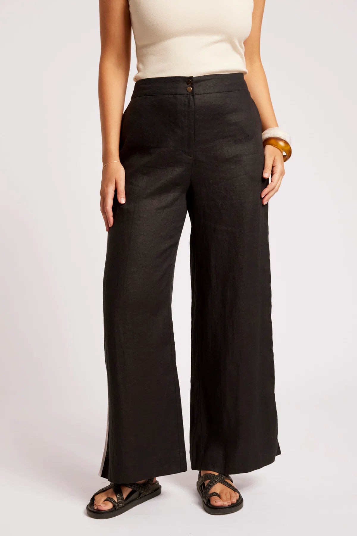 EB+IVE - Maris Splice Pant - Black/Tusk
