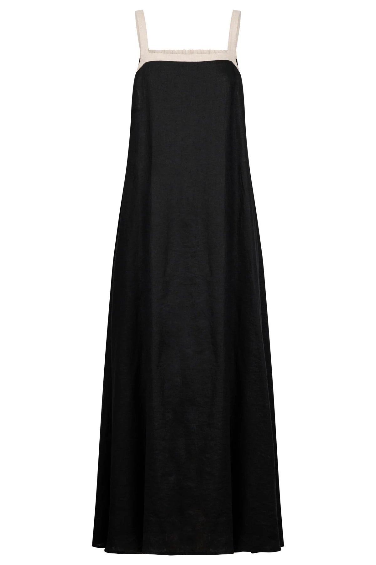 EB+IVE - Maris Splice Tank Maxi Dress - Black/Tusk