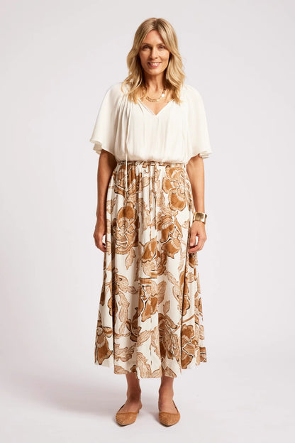 EB+IVE - Gaia Maxi Skirt - Dune