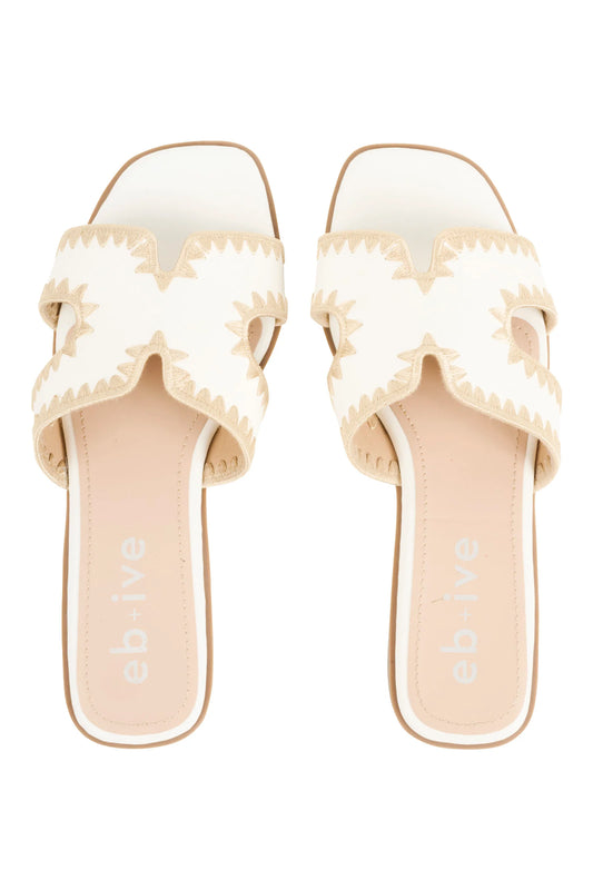 EB+IVE - Maris Slide - White