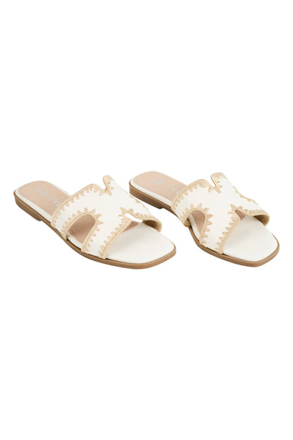 EB+IVE - Maris Slide - White