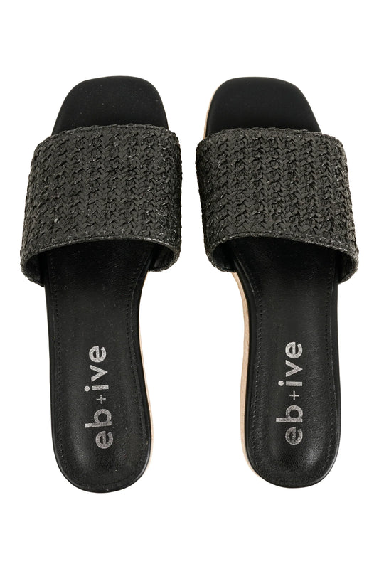 EB+IVE - Paloma Wedge - Black