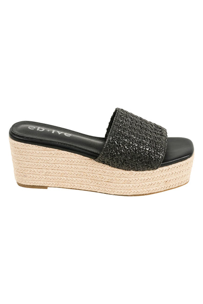 EB+IVE - Paloma Wedge - Black