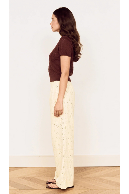 MINKPINK - Calla Knit Tee - Brown