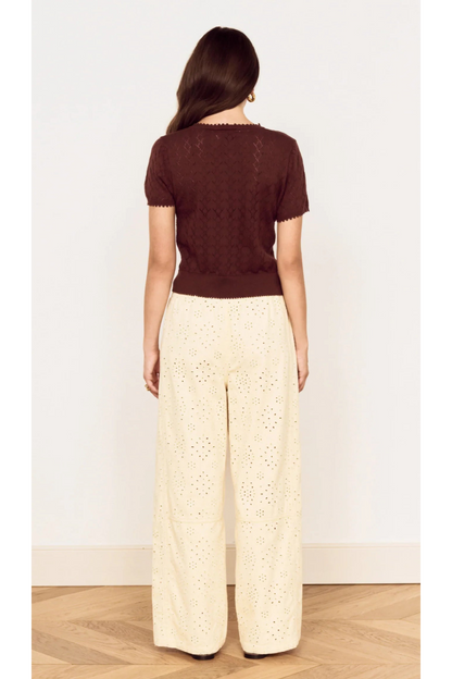 MINKPINK - Calla Knit Tee - Brown