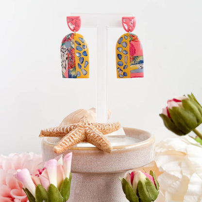 Clay Gossip Resort Dress Earrings