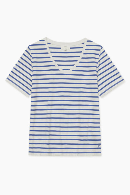 YERSE - Royal Blue V-Neck Tee