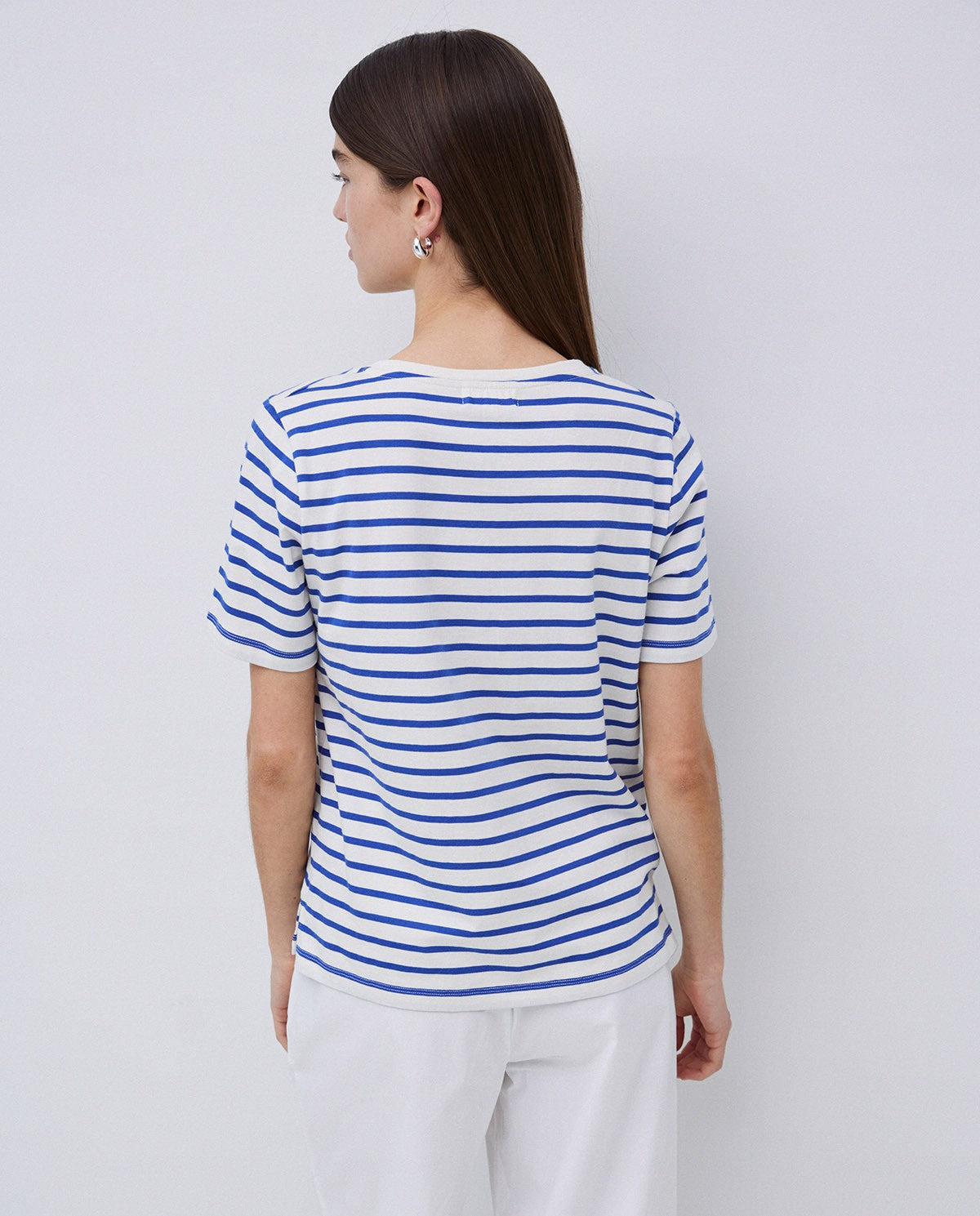 YERSE - Royal Blue V-Neck Tee