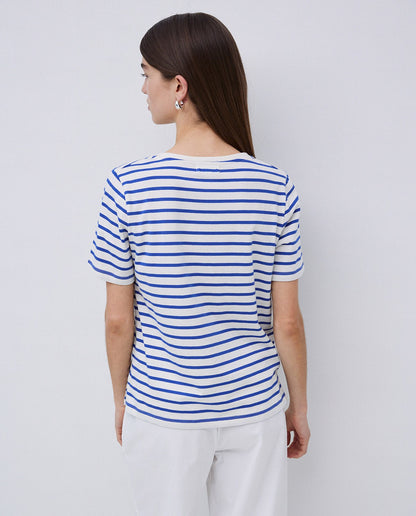 YERSE - Royal Blue V-Neck Tee