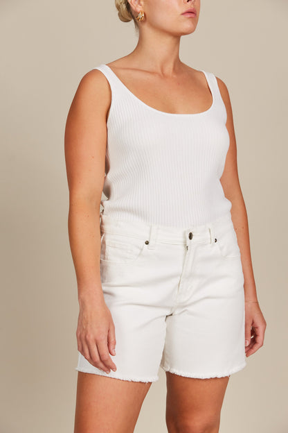 Isle Of Mine - Duke Denim Short - Salt