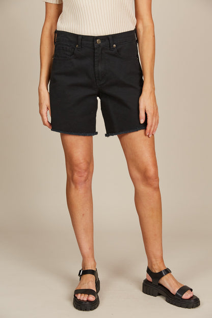 Isle Of Mine - Duke Denim Short - Black