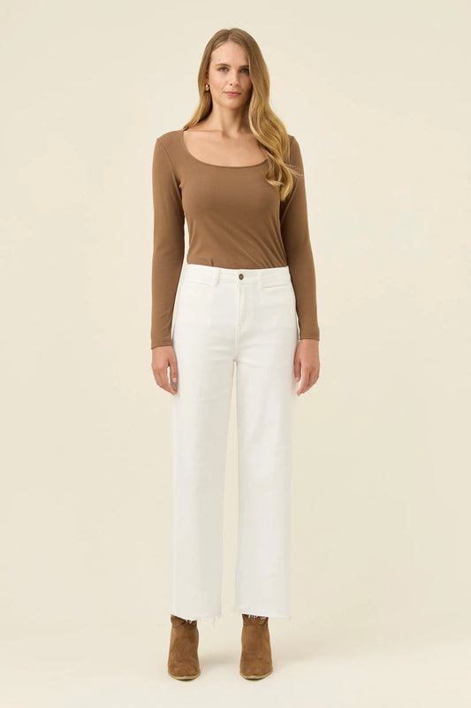 ISLE OF MINE - Tate denim - Salt