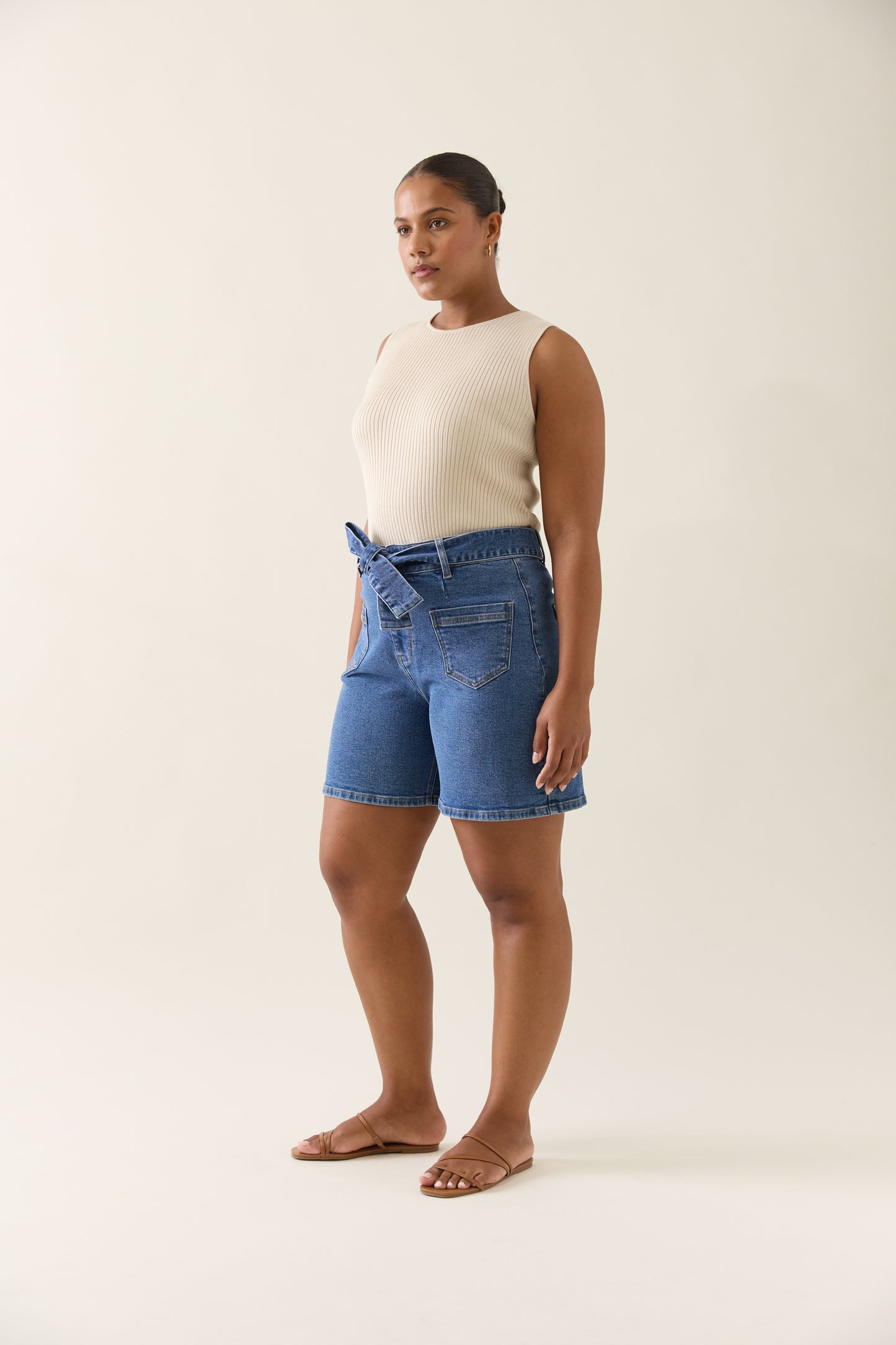 Isle Of Mine - Margot Denim Short - Denim