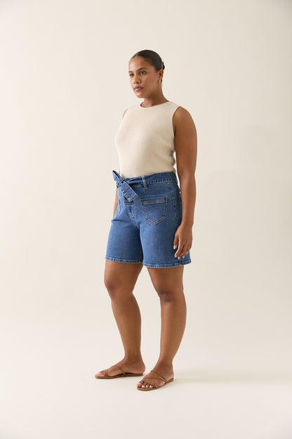 Isle Of Mine - Margot Denim Short - Denim