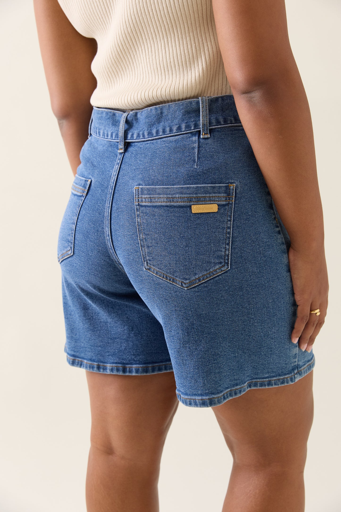 Isle Of Mine - Margot Denim Short - Denim