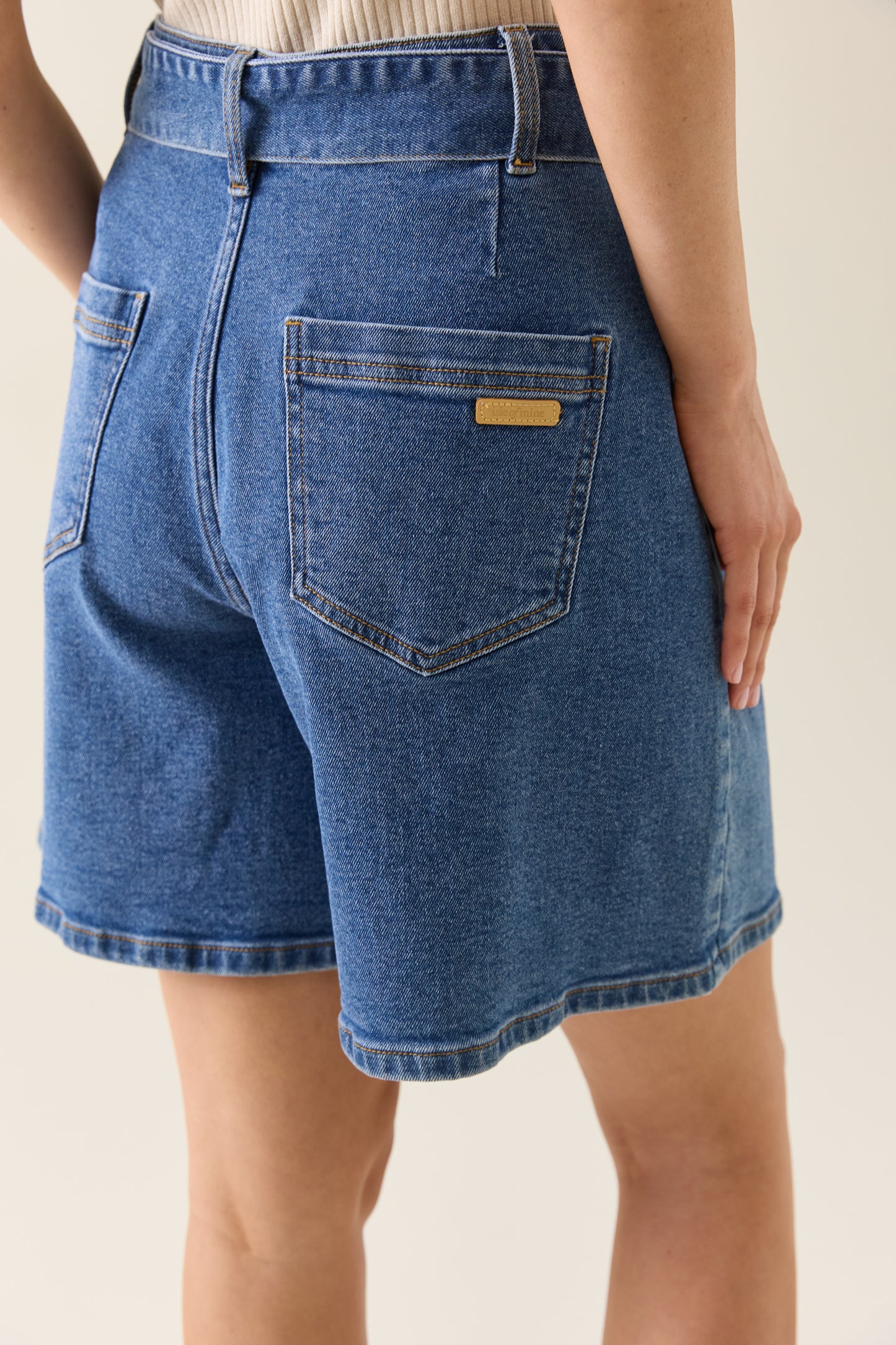 Isle Of Mine - Margot Denim Short - Denim