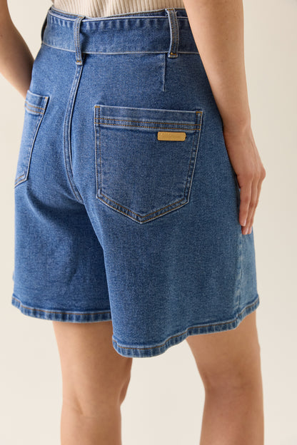Isle Of Mine - Margot Denim Short - Denim