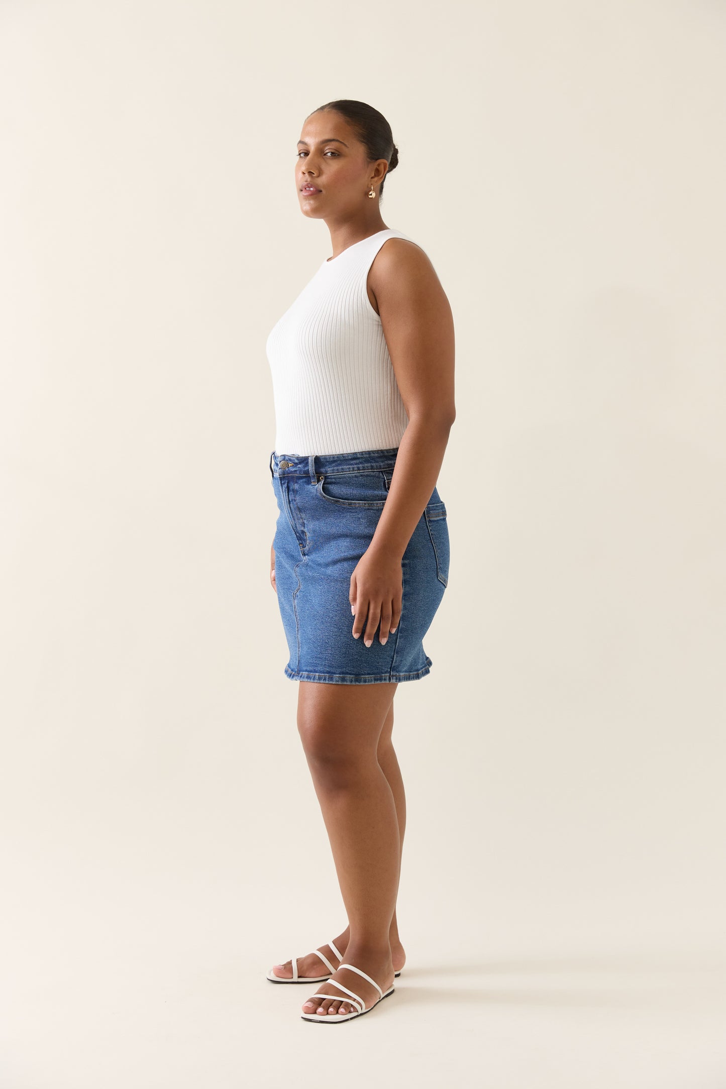 Isle Of Mine - Margot Denim Skirt - Denim