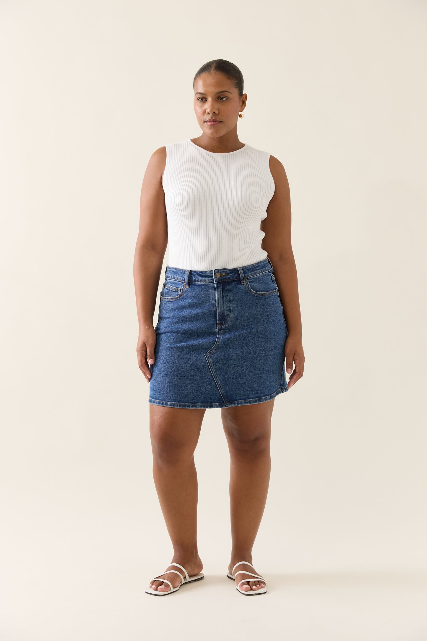 Isle Of Mine - Margot Denim Skirt - Denim