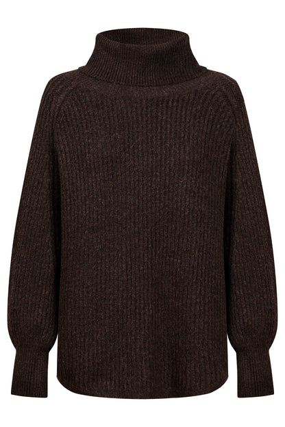 ISLE OF MINE - Miru Poncho - Chocolate
