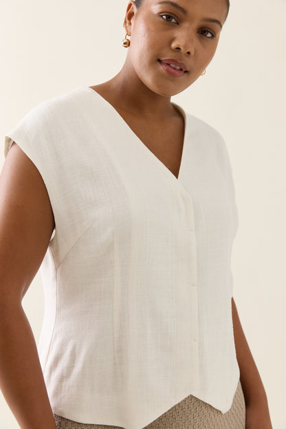 Isle Of Mine - Ingrid Vest - Lotus