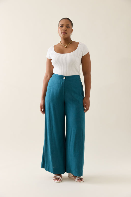 Isle Of Mine - Ingrid Pant - Baltic