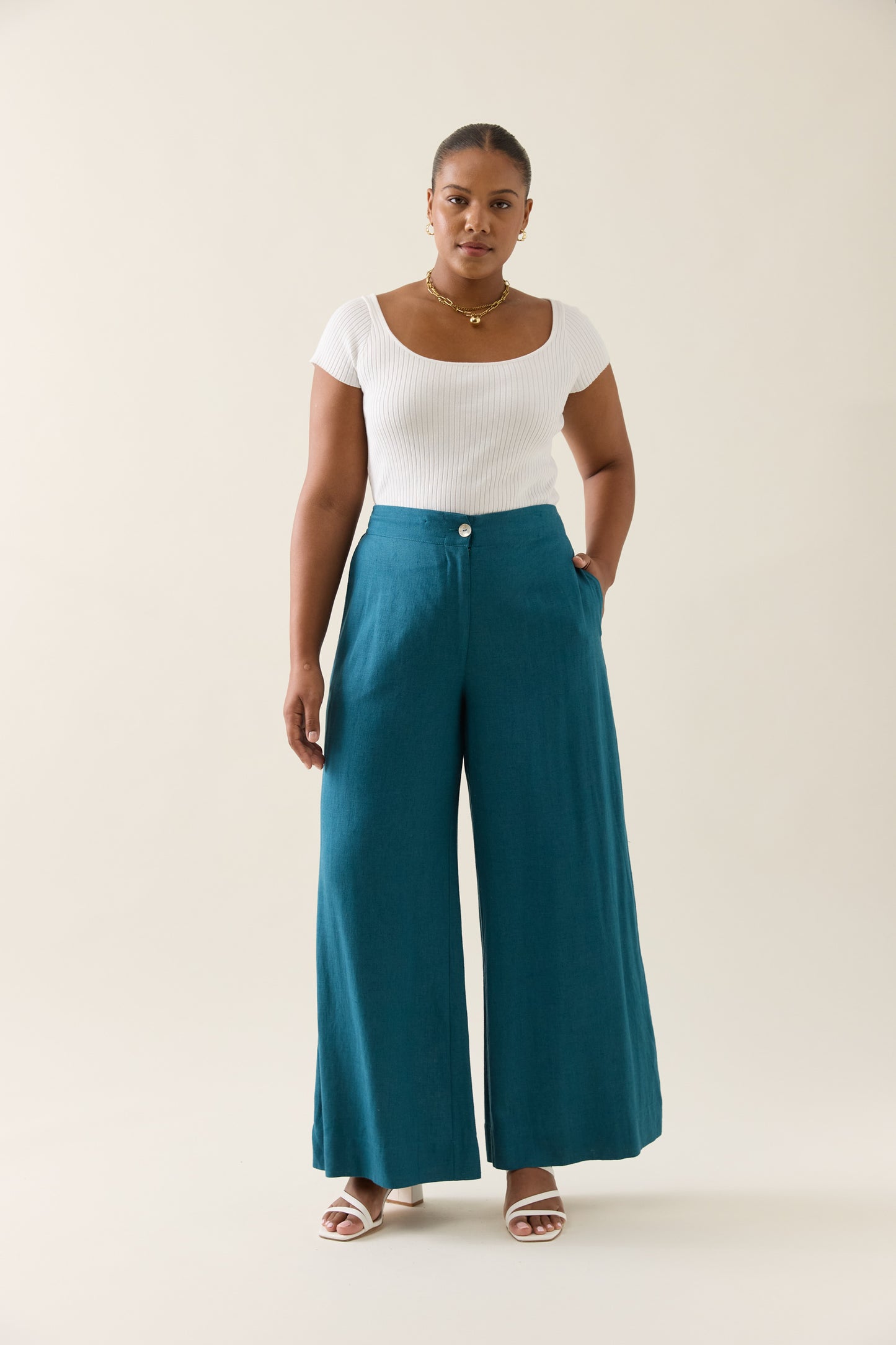 Isle Of Mine - Ingrid Pant - Baltic