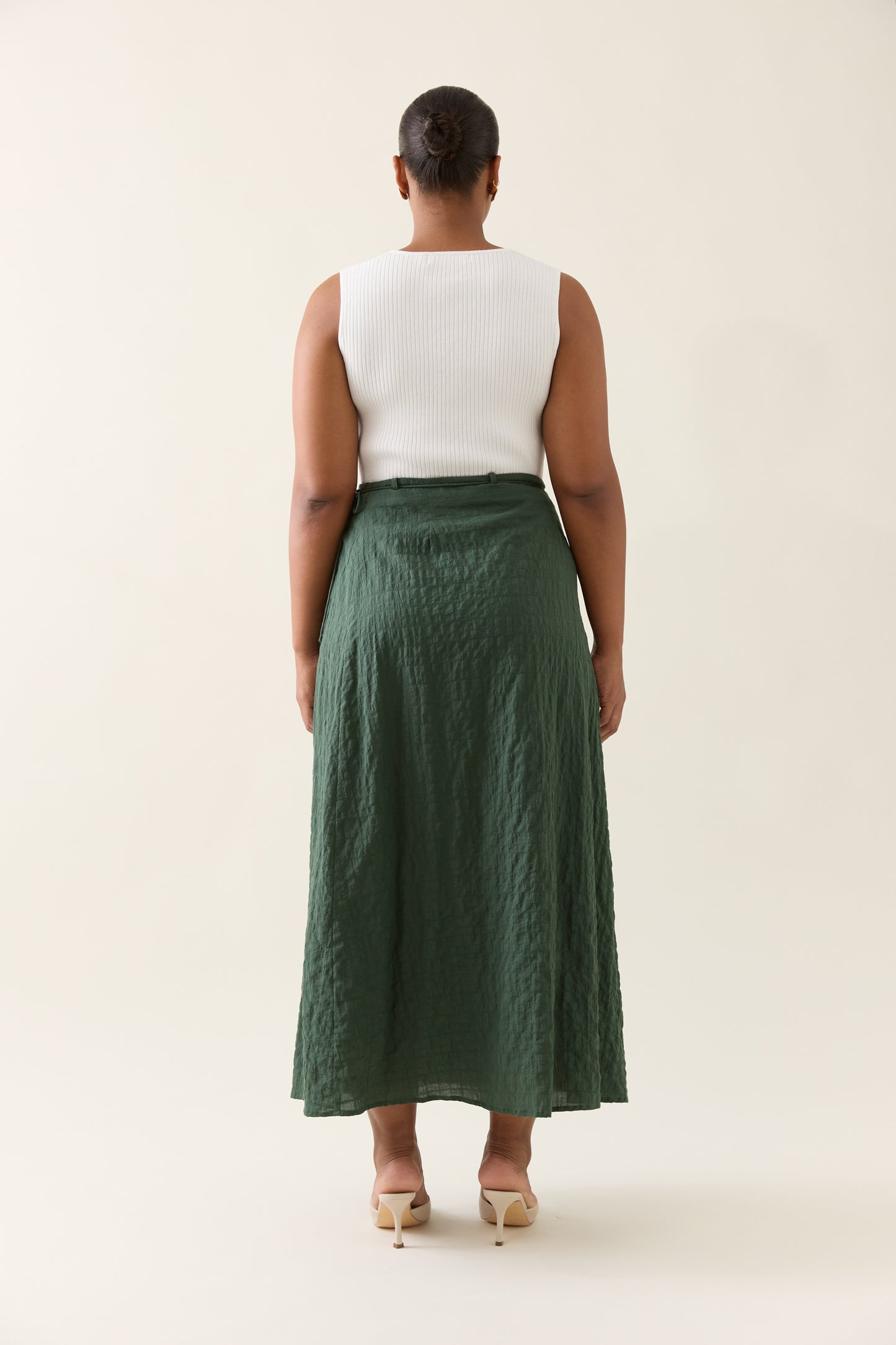 Isle Of Mine - Esther Wrap Skirt - Myrtle