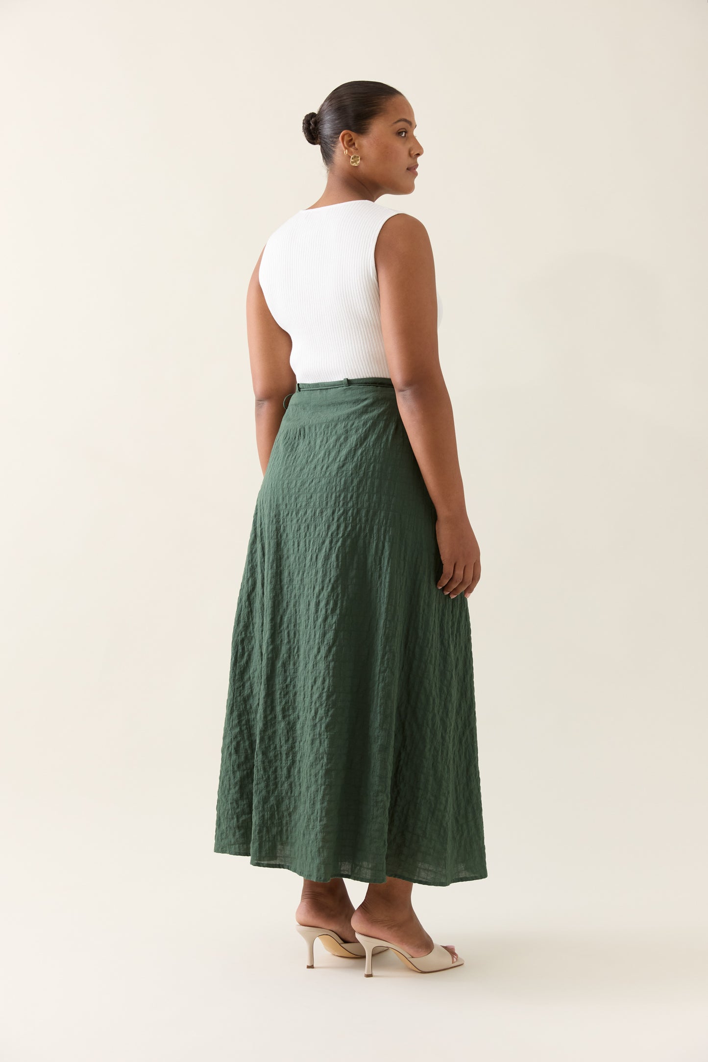 Isle Of Mine - Esther Wrap Skirt - Myrtle