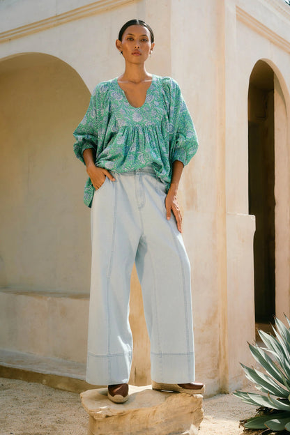 Isle Of Mine - Wilma Top - Green