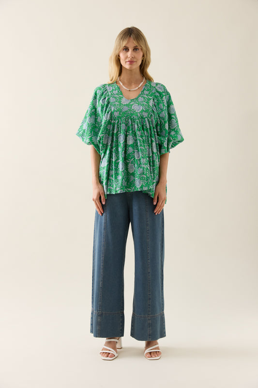Isle Of Mine - Wilma Top - Green
