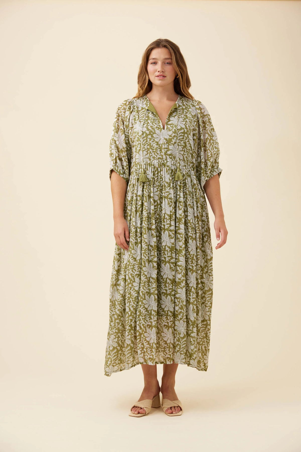 ISLE OF MINE - Wilma Maxi - Olive