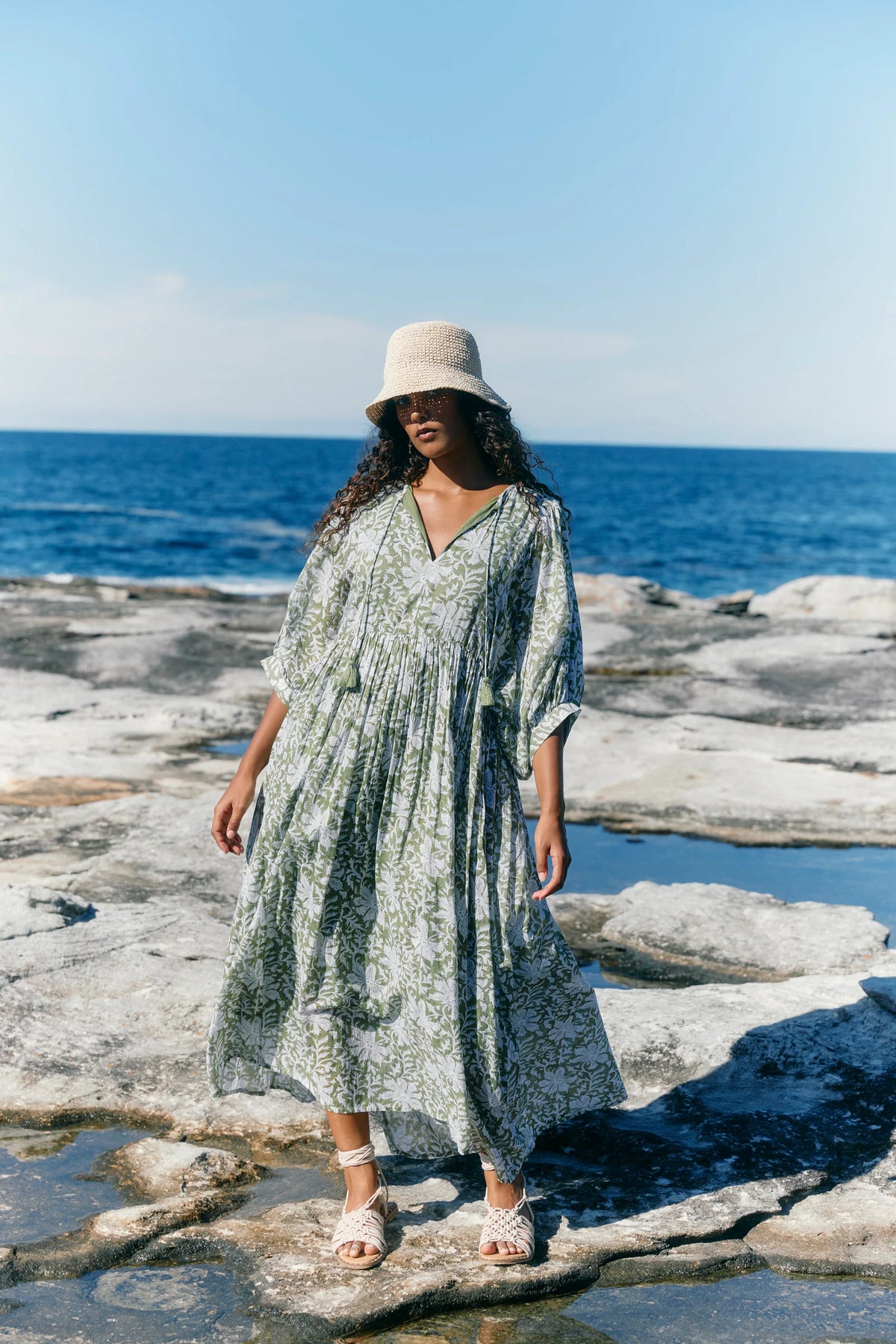 ISLE OF MINE - Wilma Maxi - Olive